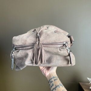 Moto-Boho Shoulder Bag